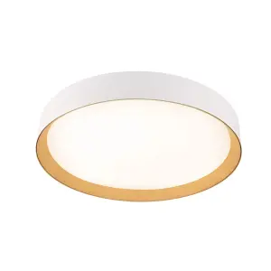 Luminosa Lea LED Ceiling Flush Light 72W 3610Lm 3000K White