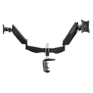 AVF Double Multi Position Monitor Desk Mount