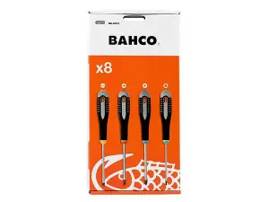 Bahco BE-9872 ERGO Screwdriver Set - 8 Premium Tools for Precision and Comfort