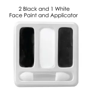 Halloween Face Paint Black and White - Dress Up - Fancy Dress Make Up Pack