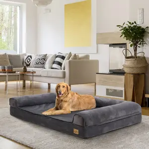 Hundebett Dog Beds Bolster Cushion 24cm H x 135cm W x 100cm D