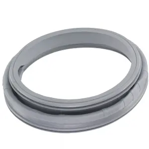 SPARES2GO Rubber Door Seal Gasket Compatible with Samsung Washing Machine Equiv' to DC64-02888A DC64-02750A