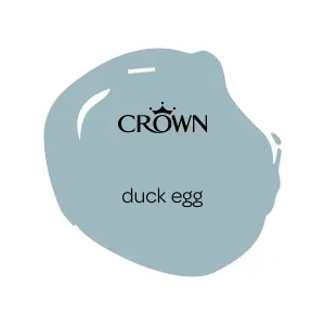 Crown Breatheasy Duck egg Matt Emulsion paint, 40ml