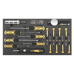 Sealey Tool Tray with Screwdriver Set 36pc S01128