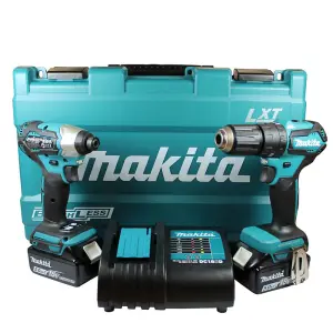 Makita 18v DLX2221ST Brushless Kit - DHP483 Hammer Drill + DTD155 Impact Driver