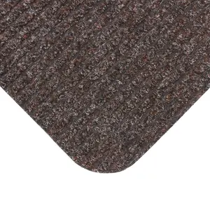 Amiyah Doormat Brown / 0.5cm H x 50cm W x 80cm L