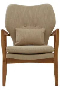 Interiors by Premier Stockholm Beige Chair