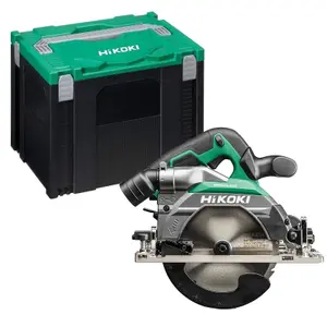 HiKOKI Brushless 165mm Circular Saw 18V Cordless Saw Bare Unit + Case C1806DBW2Z