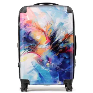 Serene: Calm Amidst Colours Suitcase - Medium