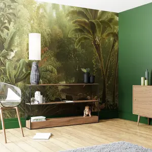 Art For the Home Jungle Green Print To Order Fixed Size Mural