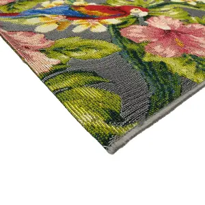 Tropicana Multicolour Floral Large Indoor & outdoor Rug, (L)235cm x (W)160cm