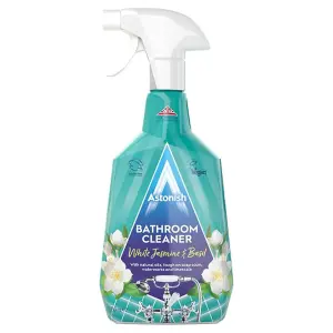 Astonish Bathroom Cleaner Spray White Jasmine & Basil 750ml (Pack of 3)