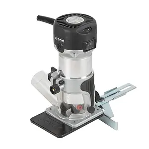 Trend T1ETS Trim Router with Extended Trim Base 1/4 Inch Collet 710W 240V