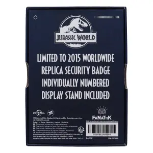 Jurassic World Limited Edition Replica Security Badge