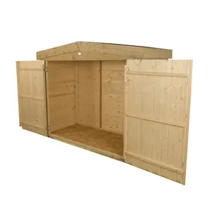 Forest Garden 2000L Shiplap Apex Garden storage 1520mm 1980mm