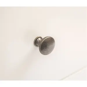 Castelli 2 Drawer Bedside Table Brass Knob