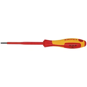 Draper KNIPEX 98 20 30 VDE Insulated Screwdriver, 3.0 x 100mm 76804