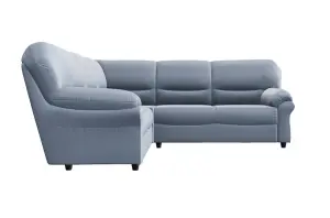 Furniture Stop - Saga Leather Double Corner Sofa