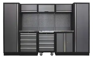 Sealey Modular Storage System Combo Stainless Steel Worktop APMSSTACK03SS