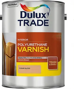 Dulux Trade Polyurethane Varnish Gloss 5 Litres