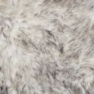 Uk Homeliving Stone 8 Piece Longwool Genuine Sheepskin Rug