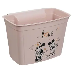 Keeeper Minnie & Mickey Mouse Baby Bath Tub 84cm with Plug & Hanging Organizer Box 4L