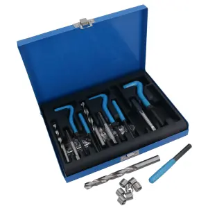 Thread installation and repair kit helicoil set 88pc metric sizes M6 to M10