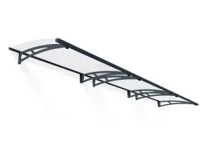 Palram - Canopia Aquila Door canopy, (H)175mm (W)4535mm (D)915mm