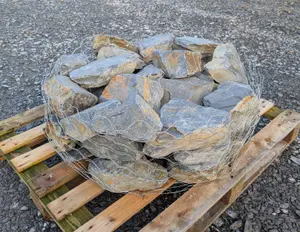 Garden Rockery / Pond Edging Stones -Welsh Slate 200-300mm