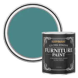 Rust-Oleum Peacock Suit Gloss Furniture Paint 750ml