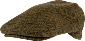 Jack Pyke Junior Wool Blend Flat Cap, Brown / Small/Medium