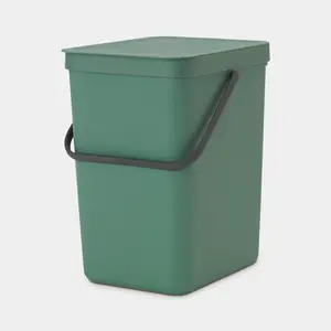 Brabantia Sort and Go 25 Litre Rubbish Bin Green