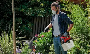 Einhell Cordless Pressure Sprayer 7.5L 18V Power X-Change For Fertiliser Weedkillers Disinfectants GE-WS 18/75 Li - Body Only