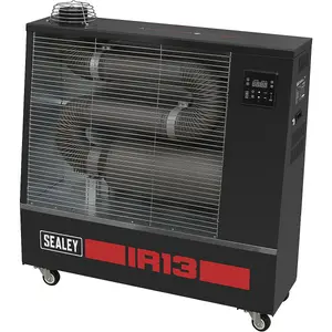 13 kW Industrial Infrared Diesel Heater with 50L Fuel Tank and Overheat Protection Features