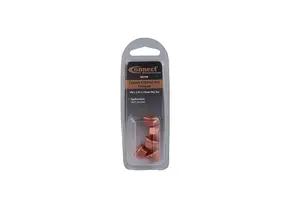 Connect 30739 Copper Flashed Nut Flanged M8 x 1.25 x 13mm Hex 5pc