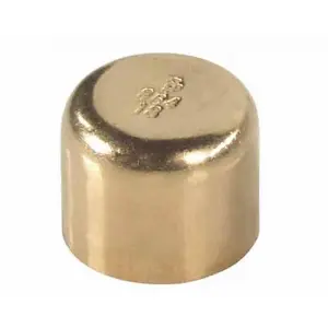 Female Pipe Fitting Ending Cap Copper Connector Solder Water Installation 18mm