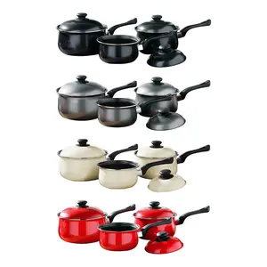 Essentials by Premier Viggo 3Pc Black Belly Pan Set