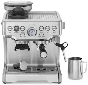 Coffee Maker With Grinder Without Capsule Sage The Barista Express BES875 2.0000L - Silver