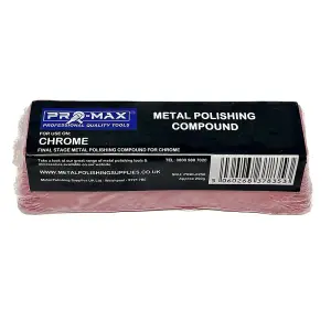 Chrome Bench Grinder Metal Polishing Kit 6" x 1/2" - Pro-Max