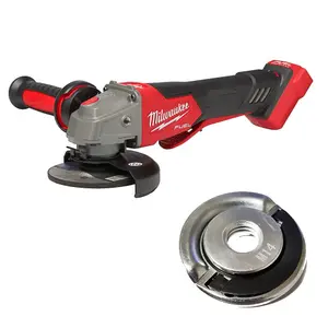 Milwaukee M18FSAGV115XPDB-0 FUEL Grinder Variable Speed Paddle 18V + Locking Nut