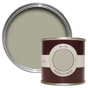 Farrow & Ball Estate French gray Emulsion paint, 100ml