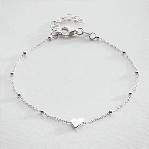 Revere Sterling Silver Heart Bracelet