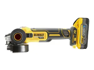 DeWalt DCG409H2T 18v 125mm XR FlexVolt Advantage Power Grinder 2x5ah Powerstack