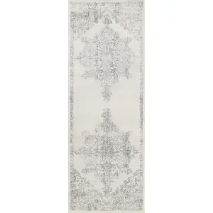 CEREN Oriental Vintage Runner Rug 80 x 220 cm