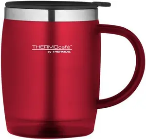 Thermos Thermocafe 450Ml Thermal Desk Mug - Red | Robert Dyas