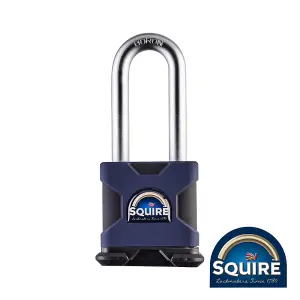 Squire - Stronghold Padlock - 2.5" Long Shackle - SS50P5/2.5 (Size 50mm - 1 Each)