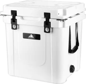 MOUNTALL Ice Cooler Up to 5 Day Ice Retention Commercial Grade Food Safe Dry Ice Compatible UV Protection for The Outdoor, Beach,