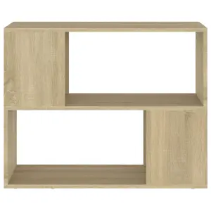 Berkfield TV Cabinet Sonoma Oak 80x24x63 cm Engineered Wood