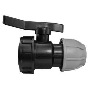 MDPE Water Pipe valves Compression-Male/Female bsp Thread (32mm Compression - 1" bsp Female)