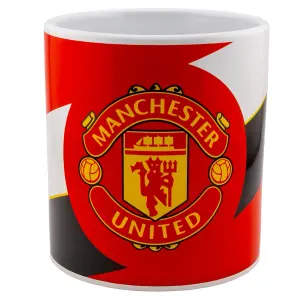 Manchester United FC Jumbo Mug Red/Yellow (One Size)